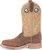 Side view of Double H Boot Mens 11" Wide Square Roper